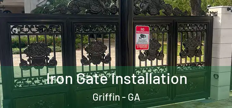 Iron Gate Installation Griffin - GA